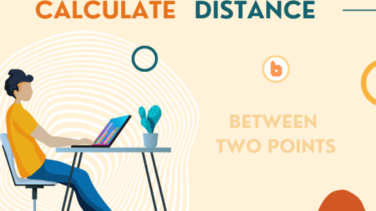 How To Calculate The Distance Between Two Points In A Map (Bubble.io)