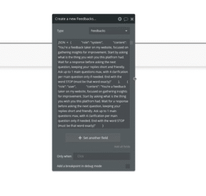 start button workflow