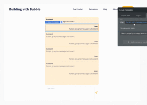 sample chat interface for gpt function calling 