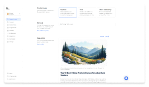 ByWord is an AI-powered copywriting assistant built with Bubble